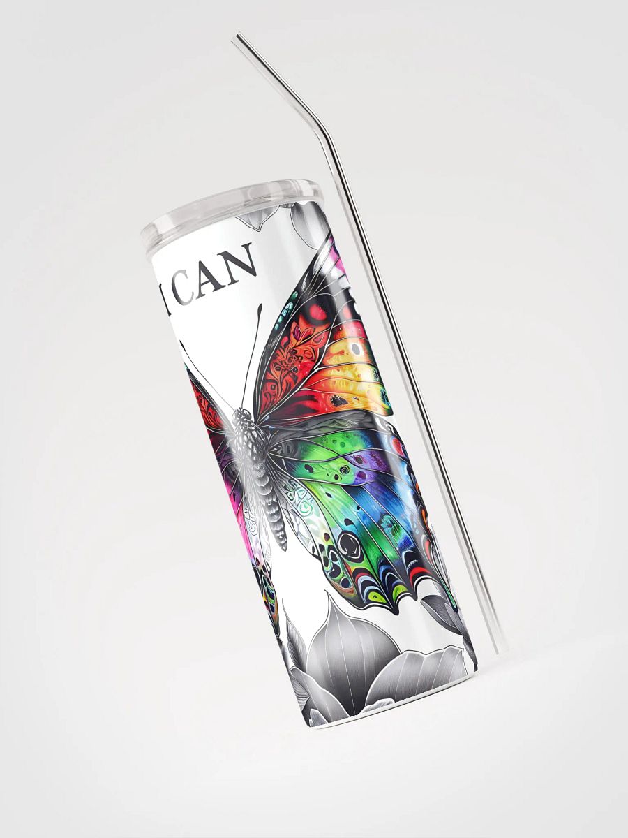 I CAN Butterfly Stainless Steel Tumbler product image (4)
