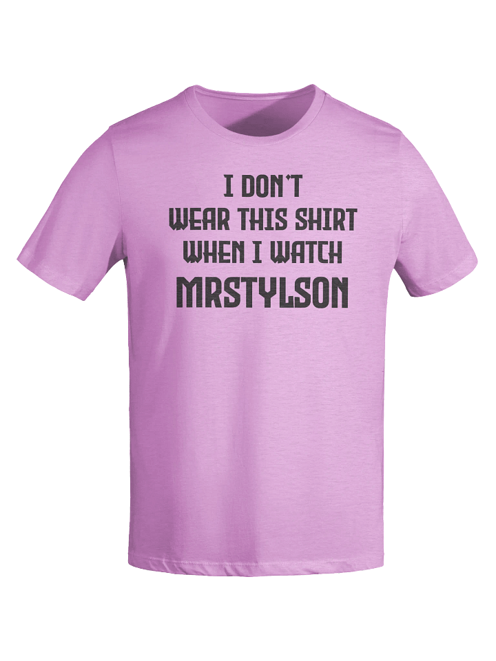 I Don't Wear This Women's T-Shirt (Black Text) product image (3)