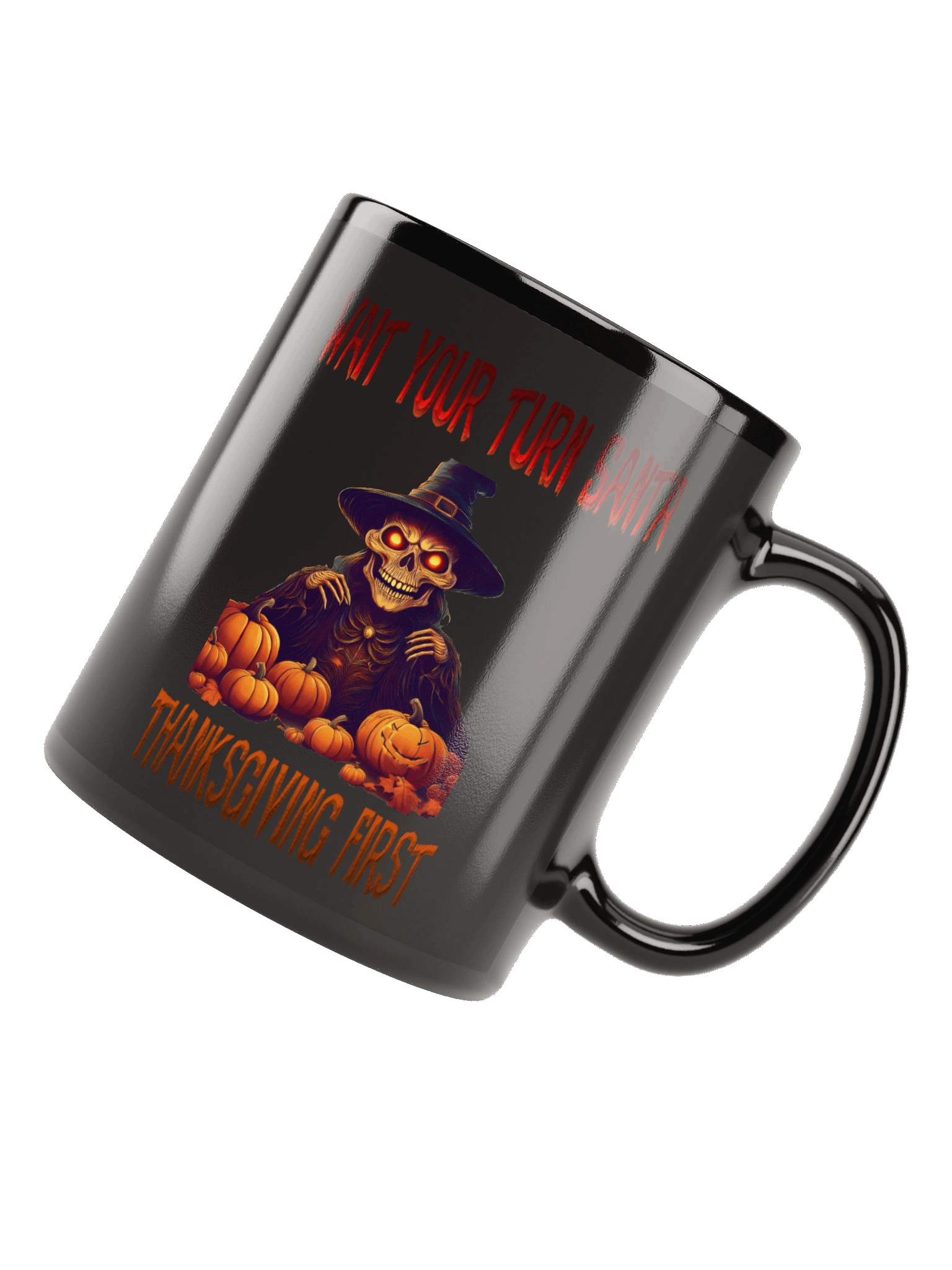 Witchy Thanksgiving Mug Black product image (4)