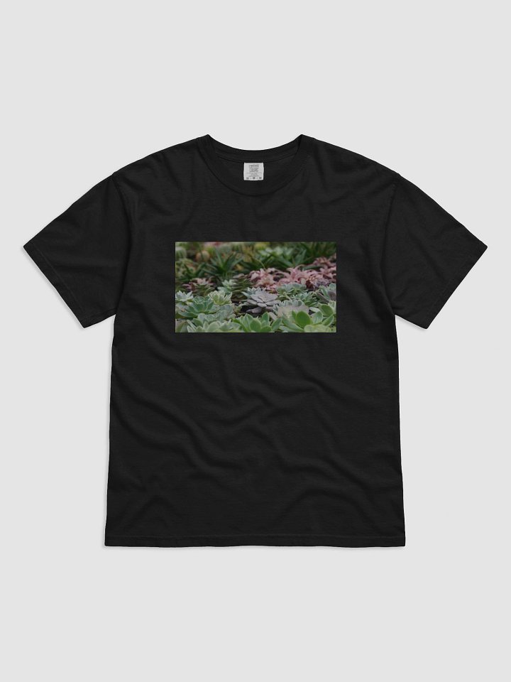 Succulent Oasis Cotton Tee product image (1)