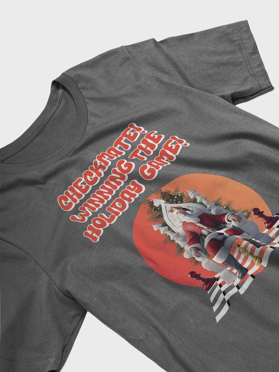 Checkmate! Winning The Holiday Game! Santa Claus T-shirt product image (13)