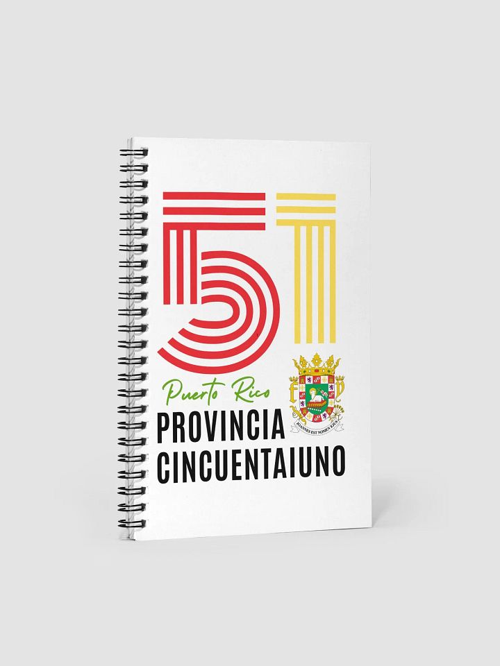 Libreta de Notas - Provincia 51 Puerto Rico España product image (1)