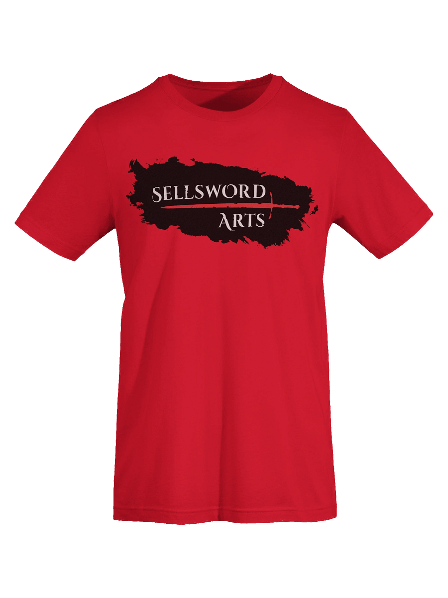 Sellsword Arts - Red T-Shirt product image (7)