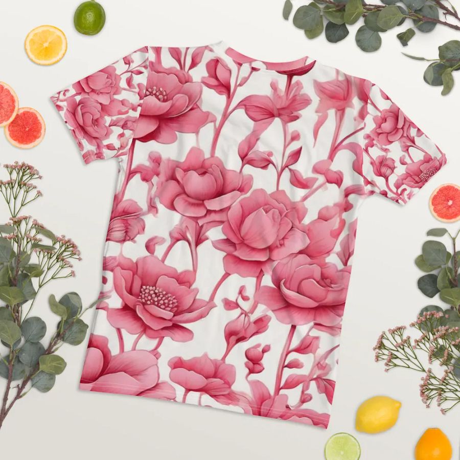 Pink rose pattern product image (5)