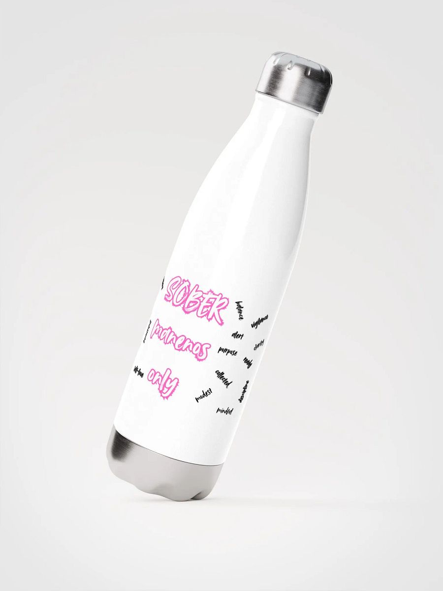 SOBER Manenos Only Stainless Steel Water Bottle product image (4)