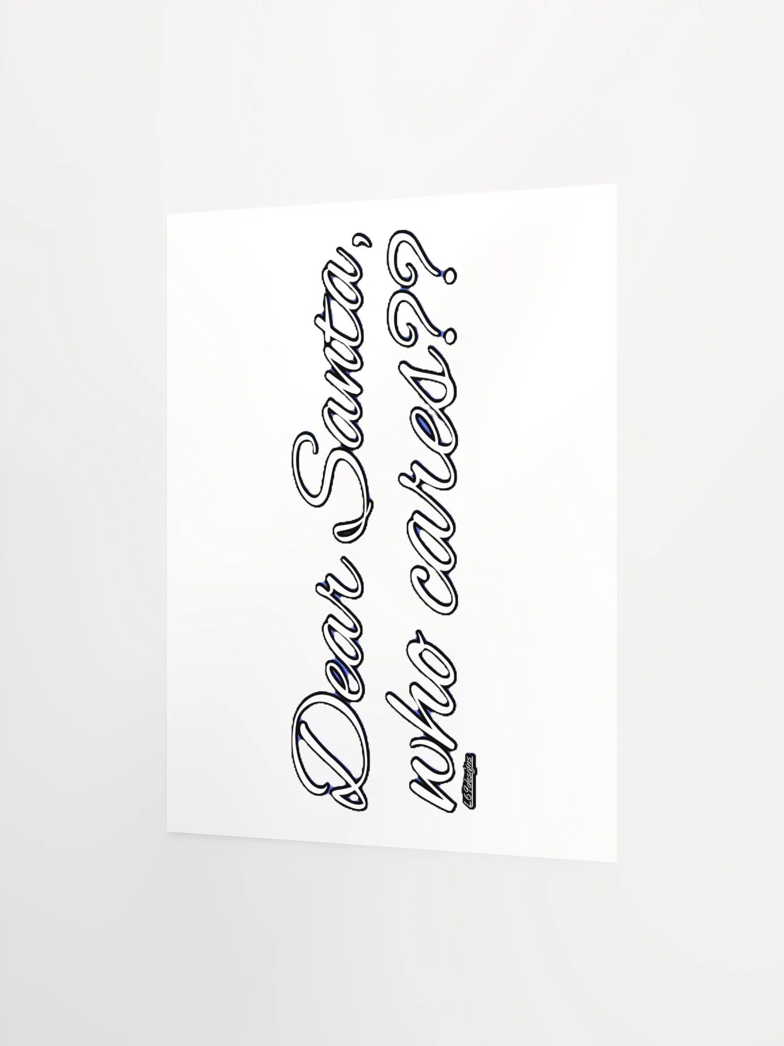 DEAR SANTA, WHO CARES?? product image (4)