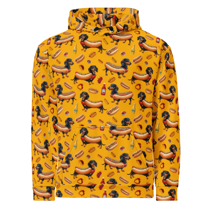 Dachshund Delight All-Over Hoodie (Primal) product image (1)