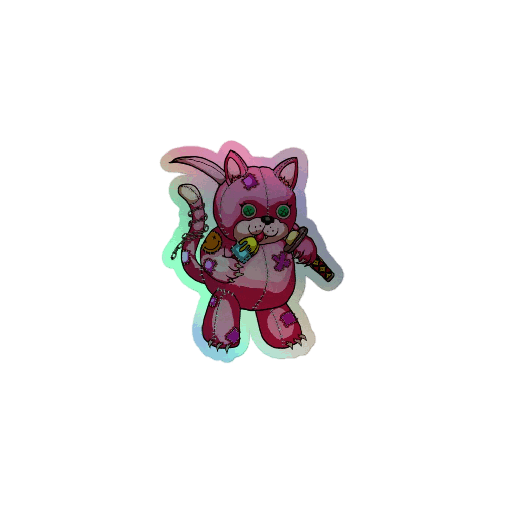Rumble Kitty Vood Sticker product image (1)