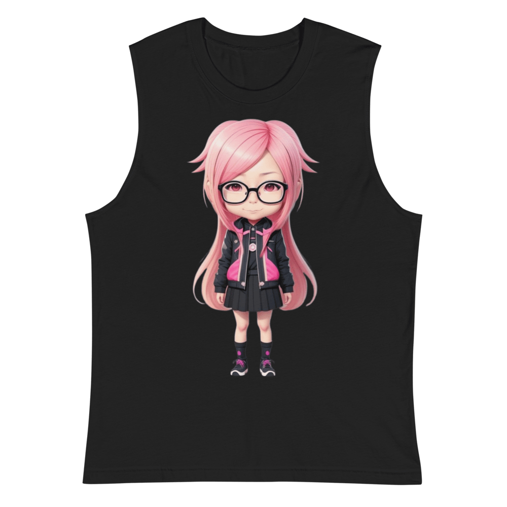 (PINK CHIBI) K Muscle Shirt product image (2)