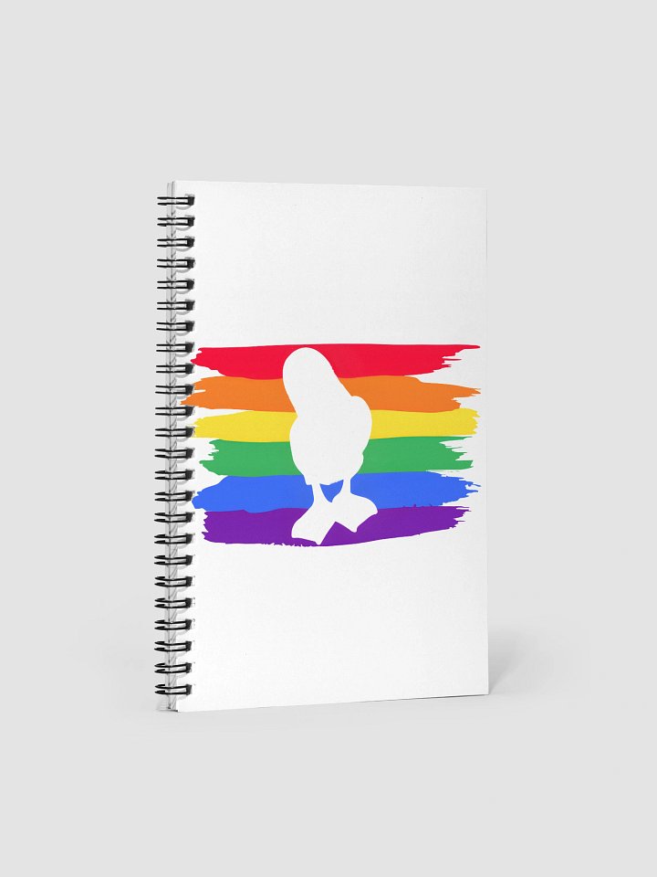 Rainbow Silhouette Spiral Notebook product image (1)