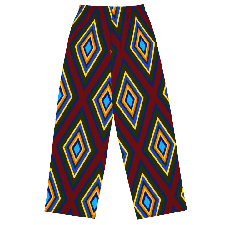 Colorful Diamonds Wideleg Pants product image (1)