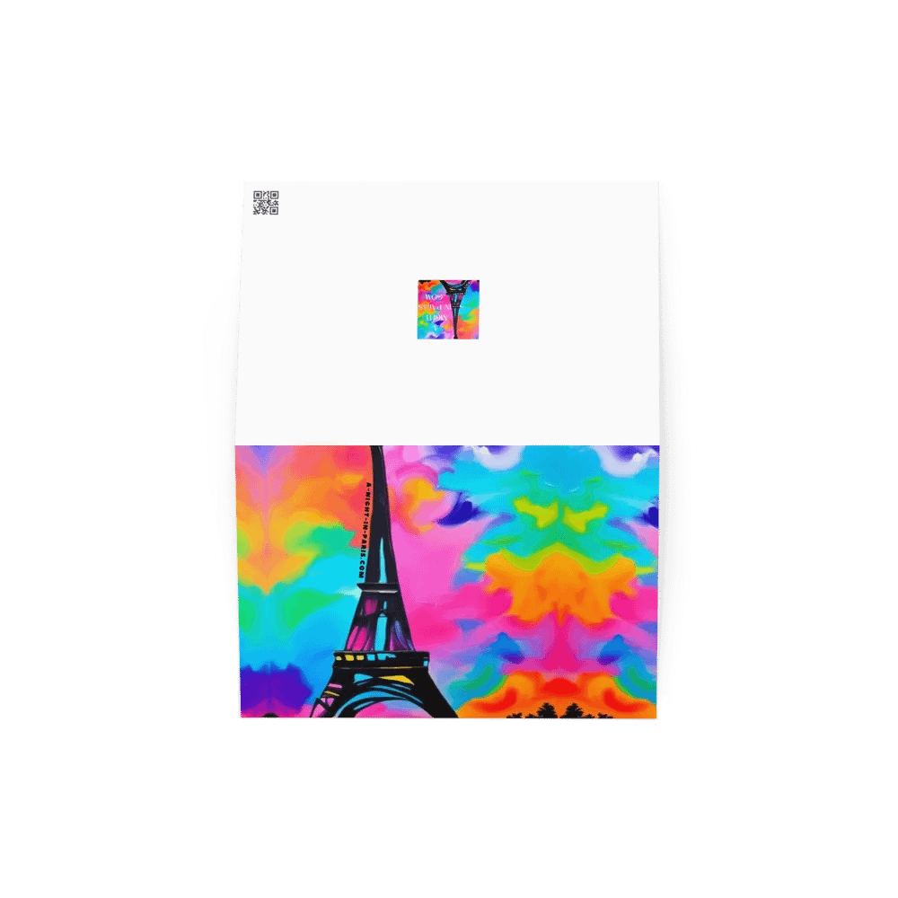 EIFFEL PARIS • GREETING CARD & ENVELOPE product image (2)