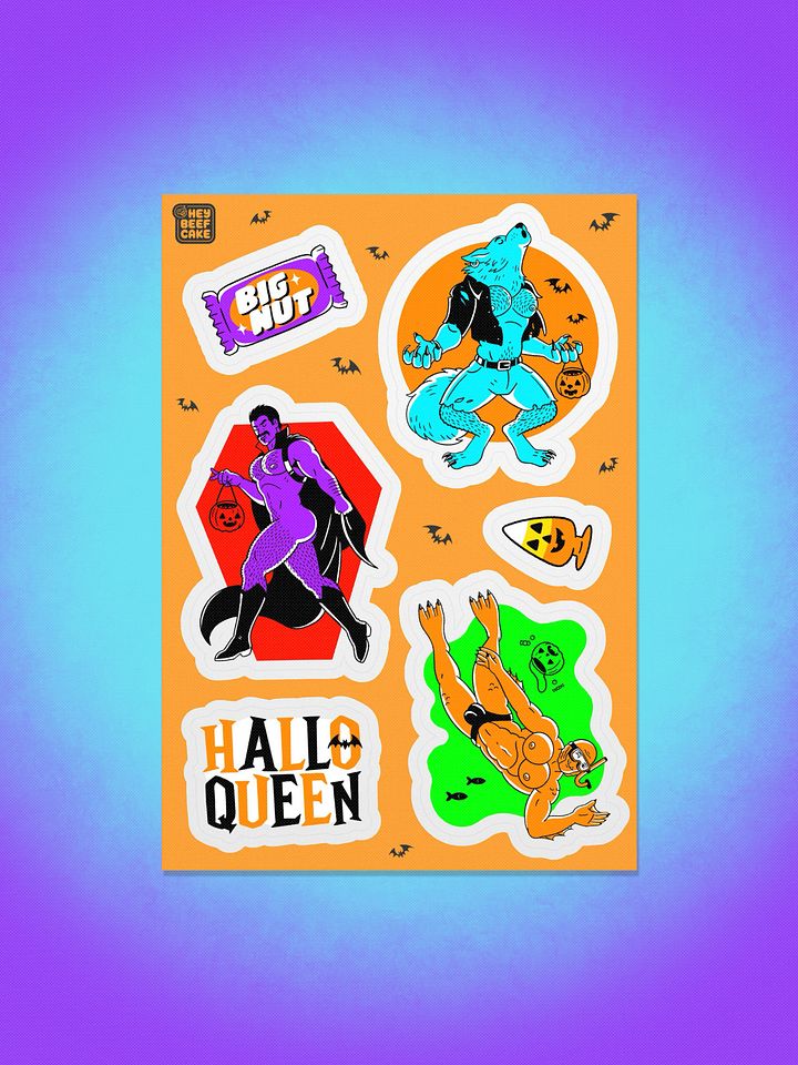 THICC or TREAT 2024 Sticker Sheet 2 product image (1)
