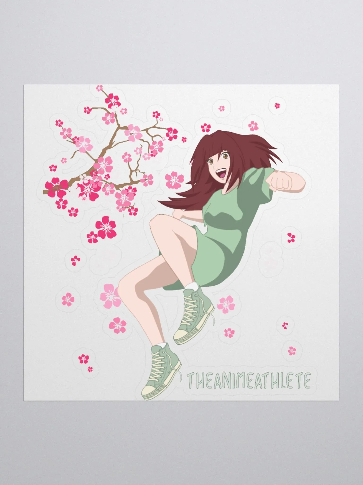TheAnimeAthlete - OC Sticker product image (1)