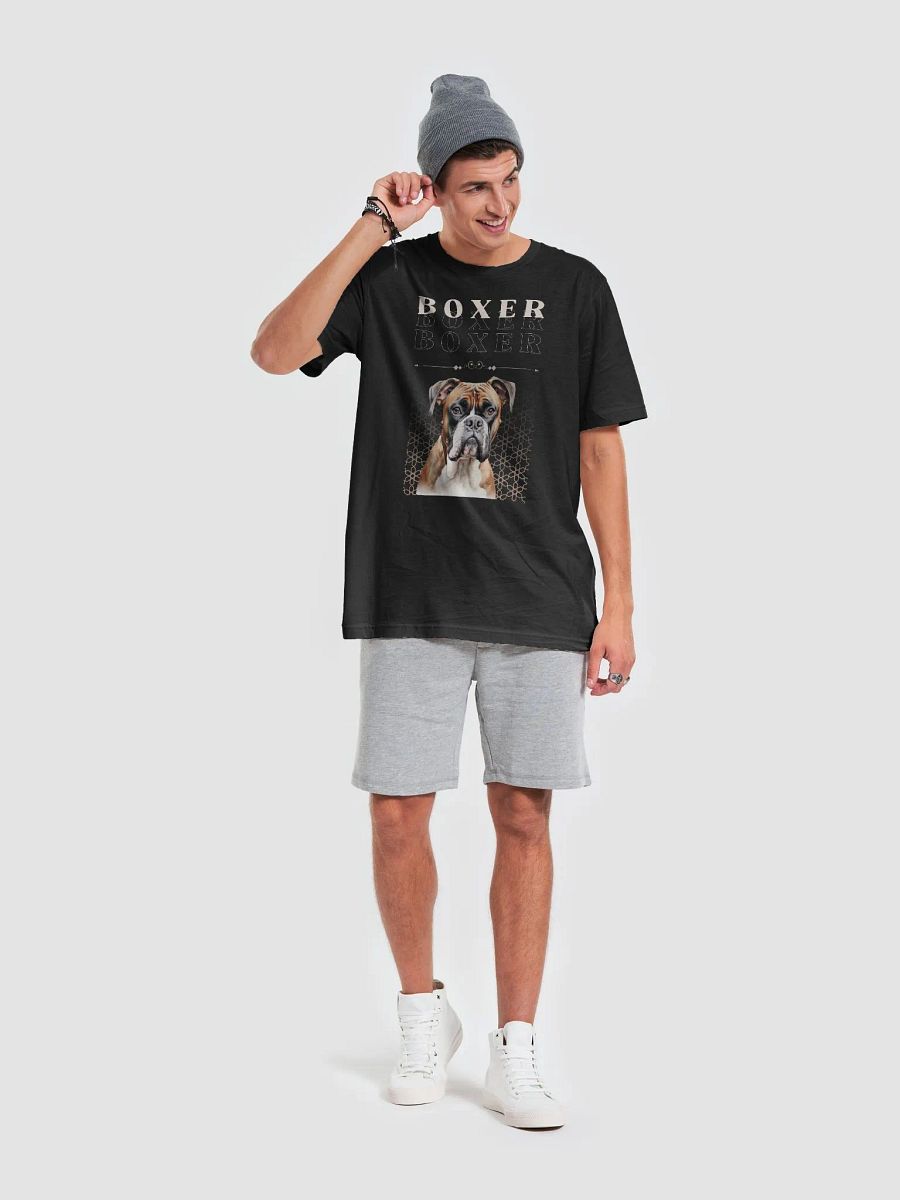Dark Color Boxer Dog Regular Fit T-shirt product image (3)