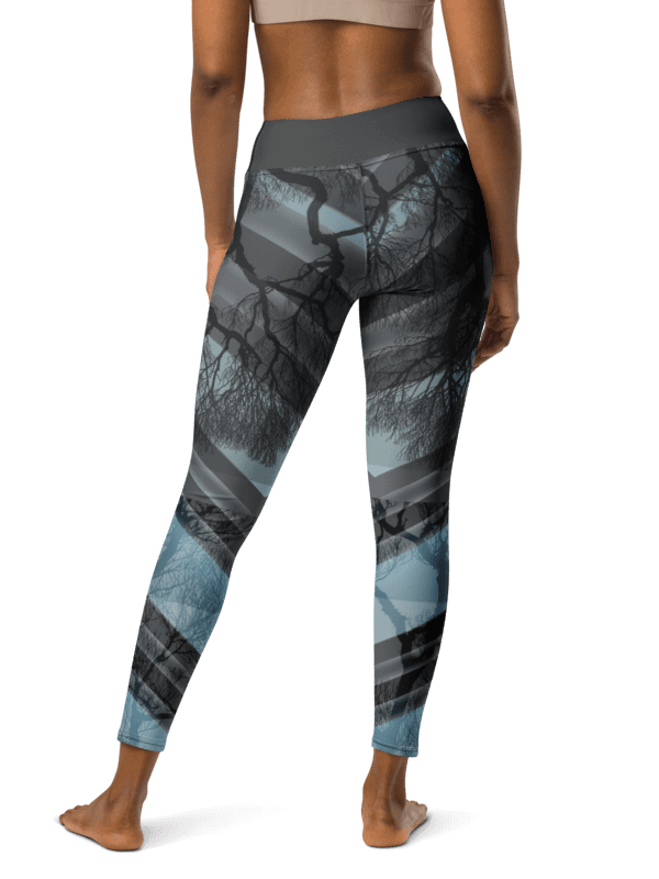 Gray Wood-Yoga Leggings product image (5)