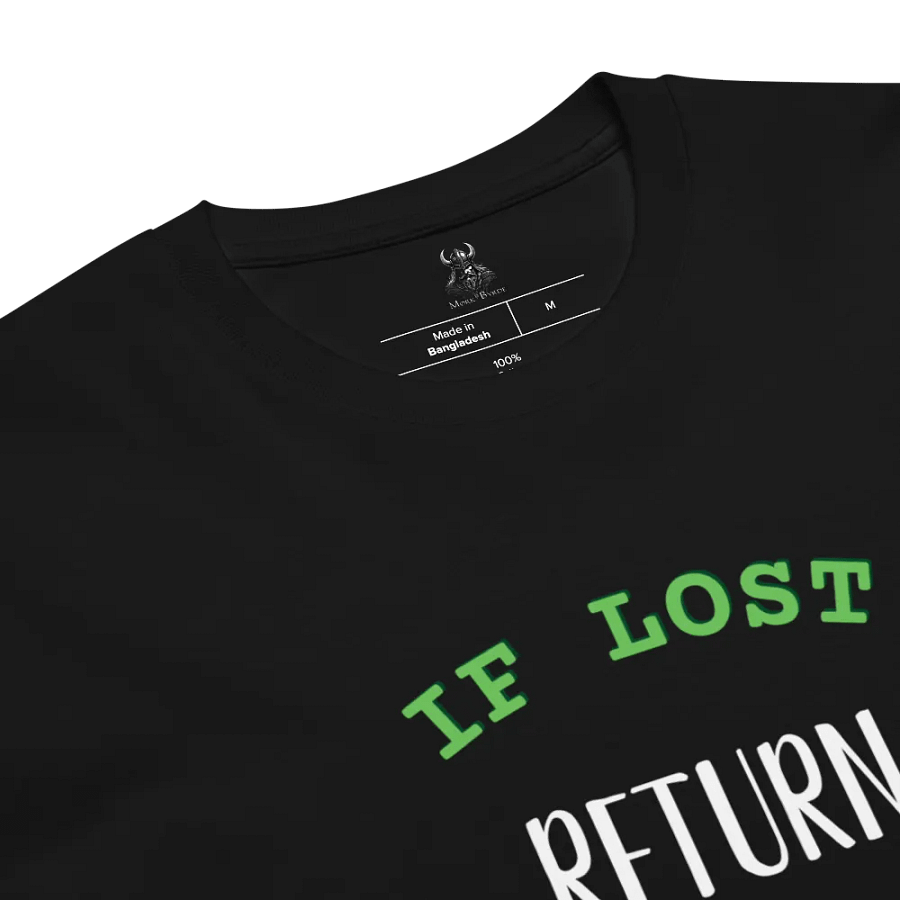 Slogan T-Shirt - Return To Valhalla product image (8)