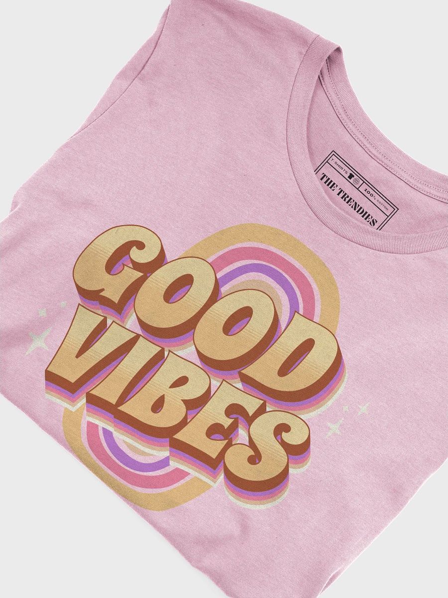 Vibrant Good Vibes T-Shirt product image (3)