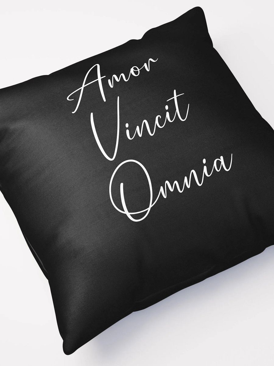 Amor Vincit Omnia Pillow product image (7)