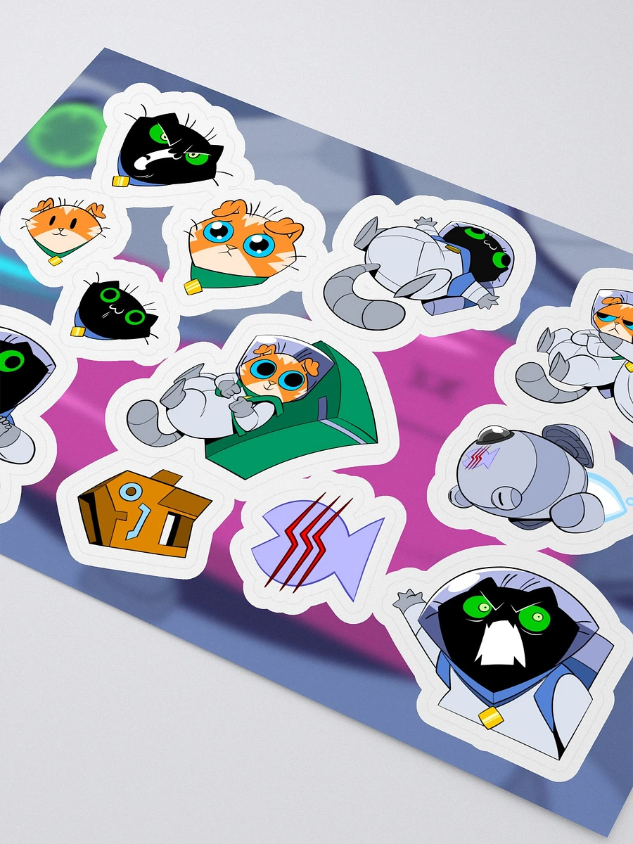 Monkey Wrench Ep 3 - Scratch & Scritch Sticker sheet product image (2)