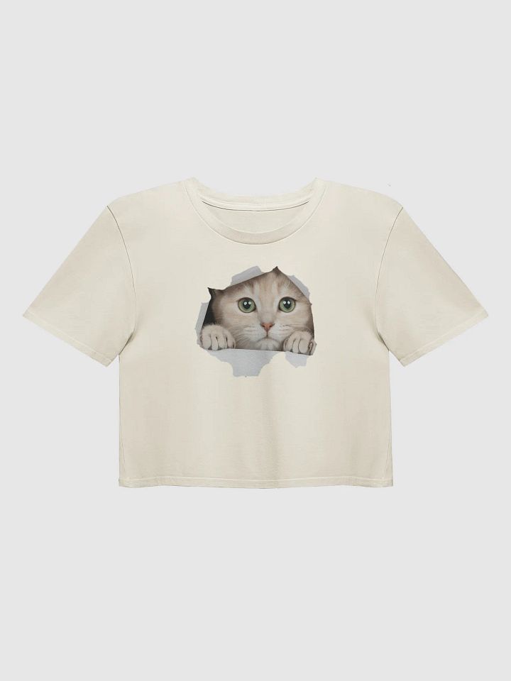 Peekaboo Kitty Crop Top product image (3)