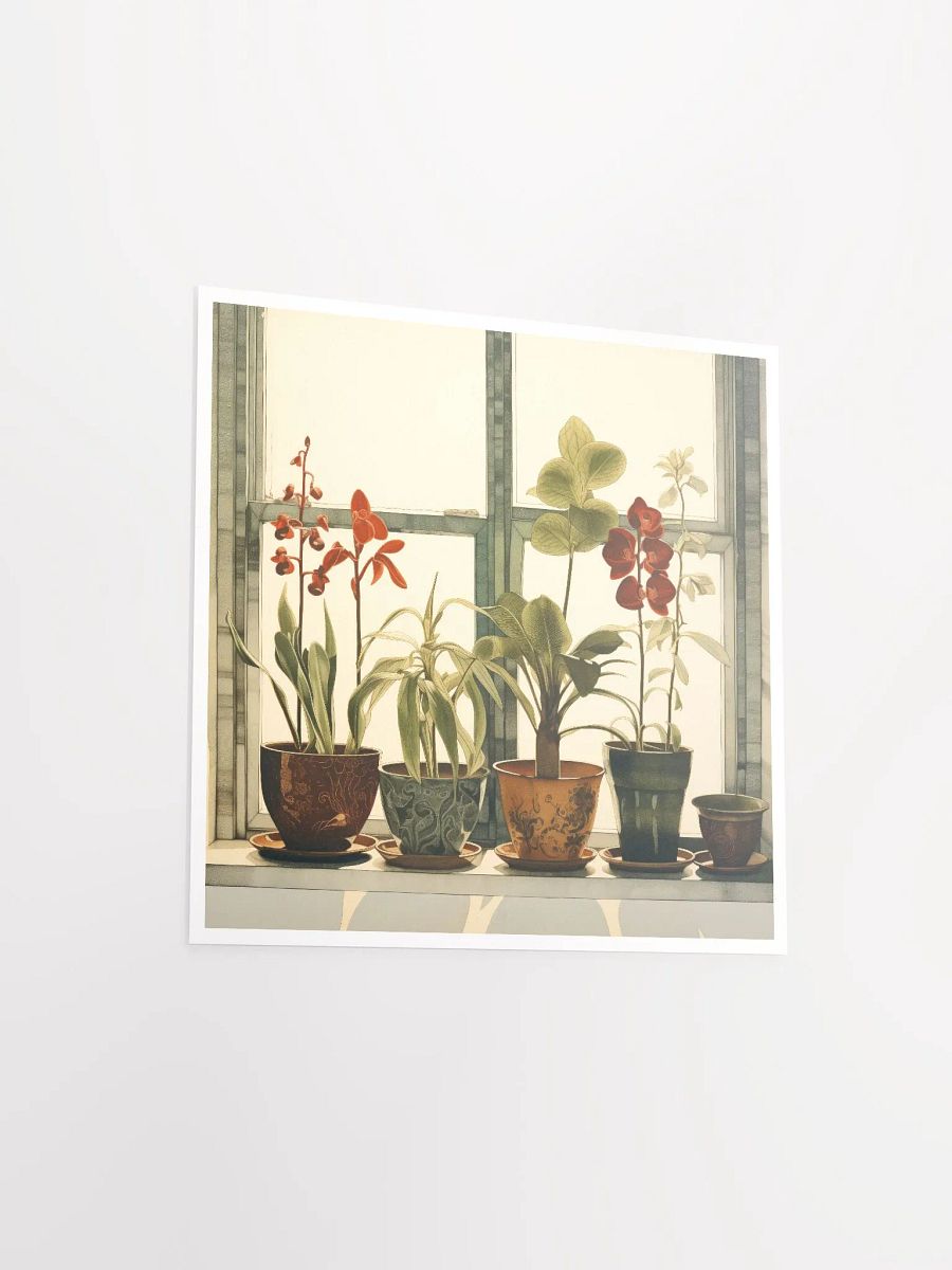 Art2401-12 Potted Plants Still Life - Art Print product image (15)