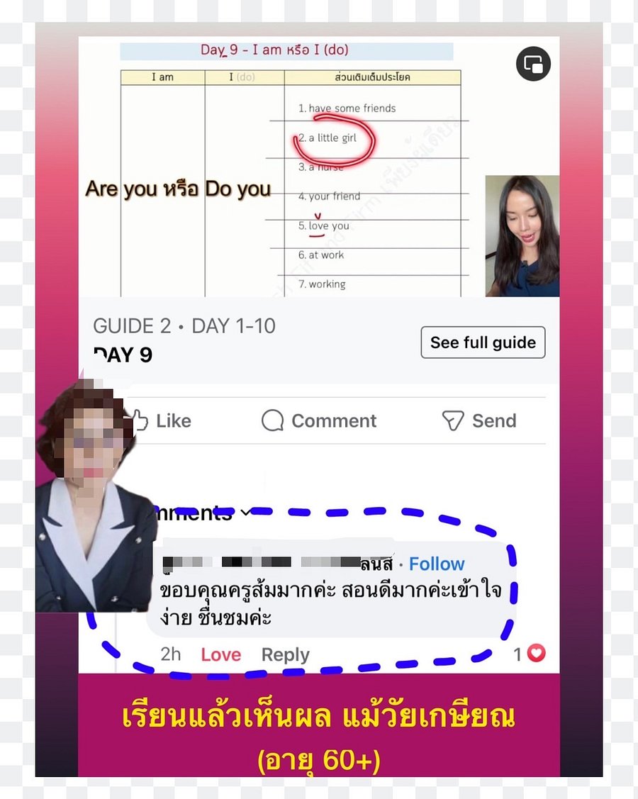 คอร์สCRUSH YOUR GOALS 56EP -แต่งประโยคล้วน *เพื่อสื่อสารคล่อง product image (6)