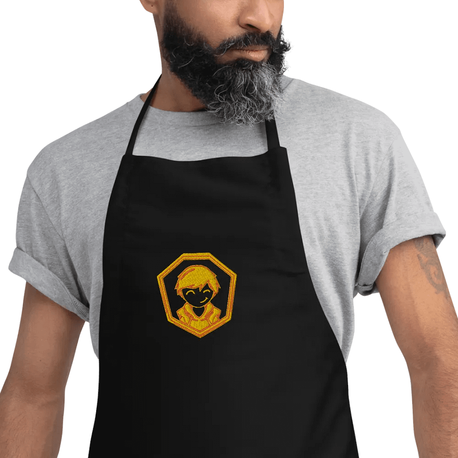 1 year sub badge Chef's Apron product image (1)