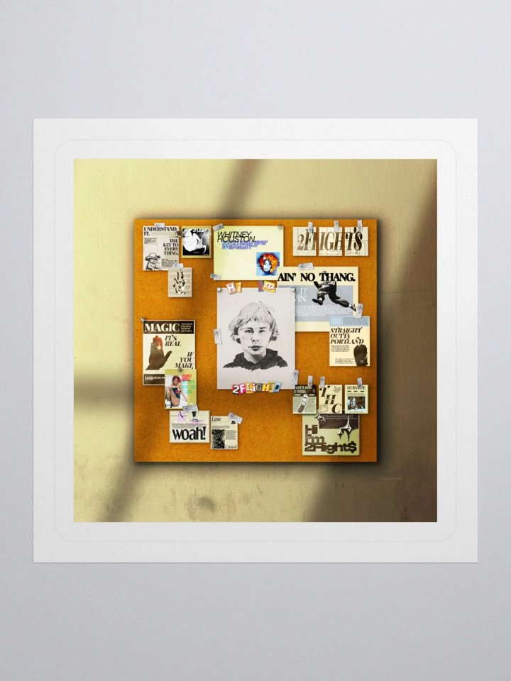 Hi, I'm 2flight$ album sticker product image (4)