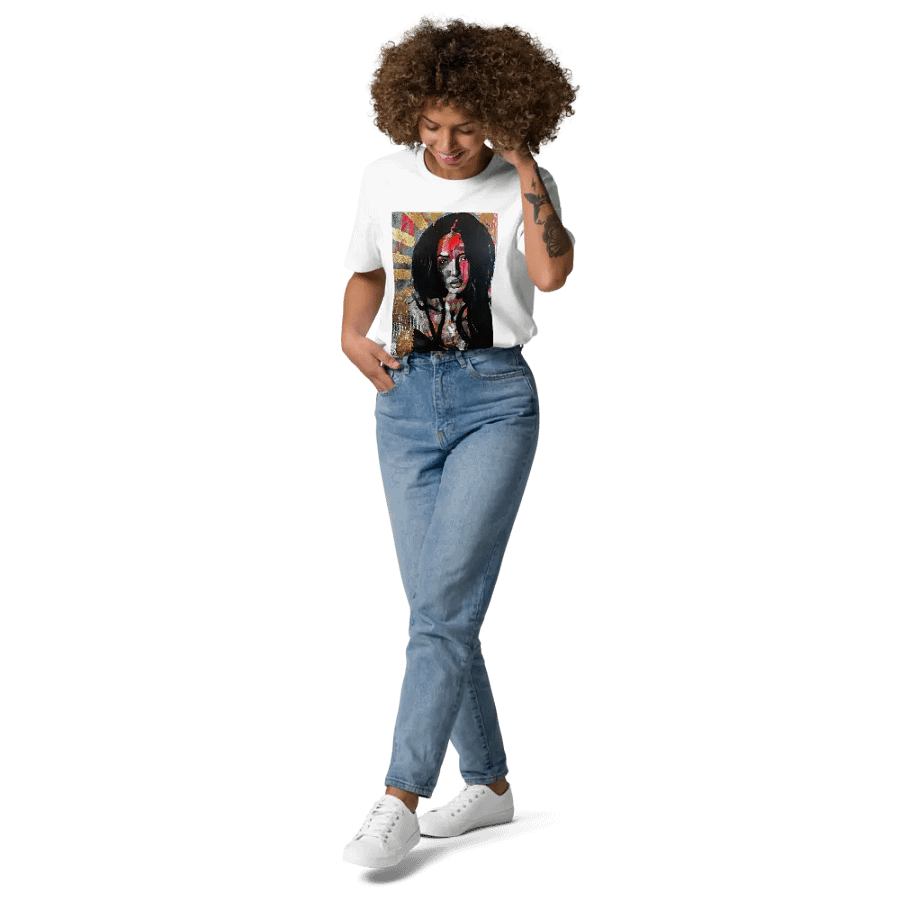 Awaken White T-Shirt product image (9)