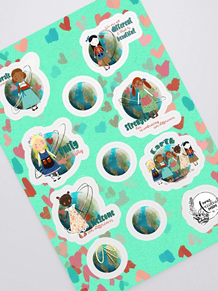 Diverse World Sticker sheet product image (1)