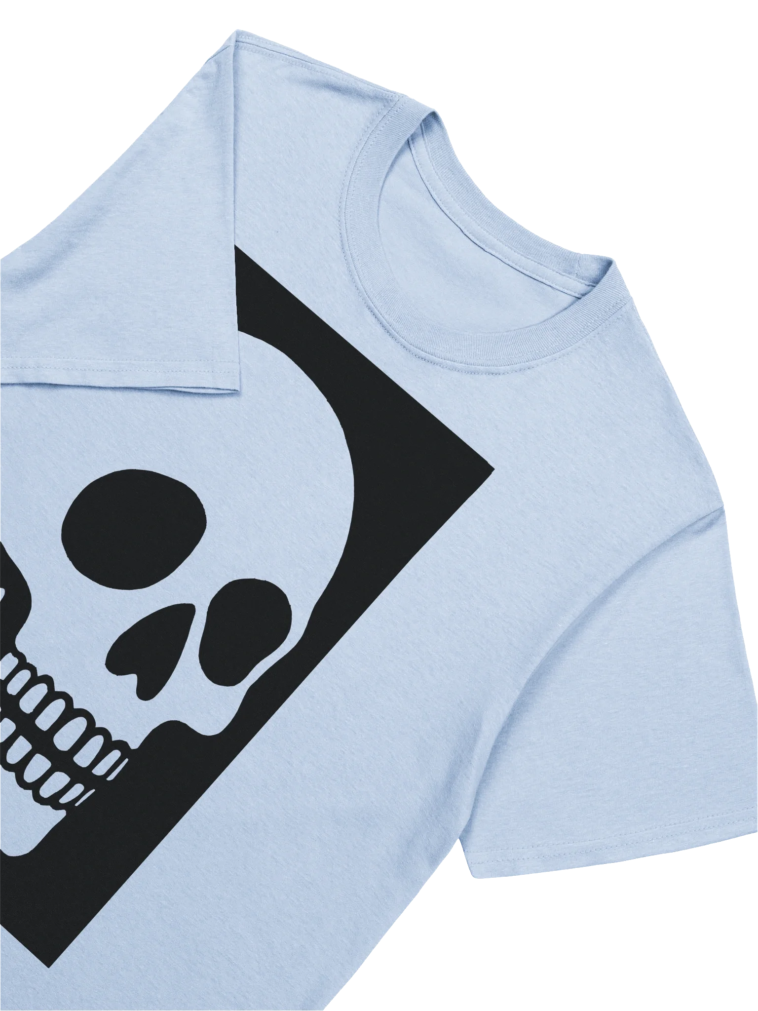 Not centered - ignore and smile skull Tee product image (56)