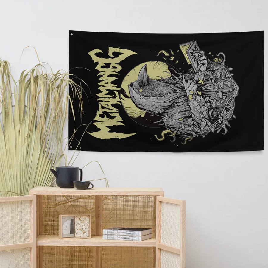 Raven Priest Flag product image (7)