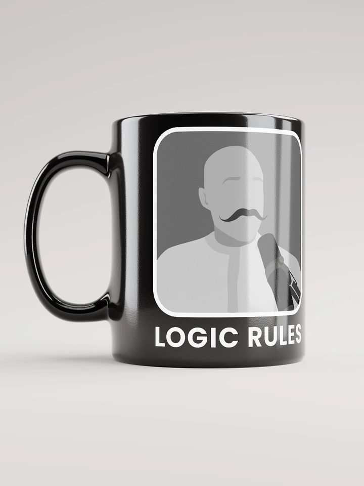 Logic Rules (Black Mug) product image (1)