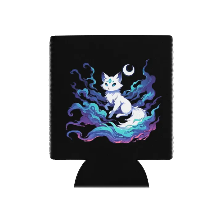 Mystical Moon Fox Can Cooler product image (1)