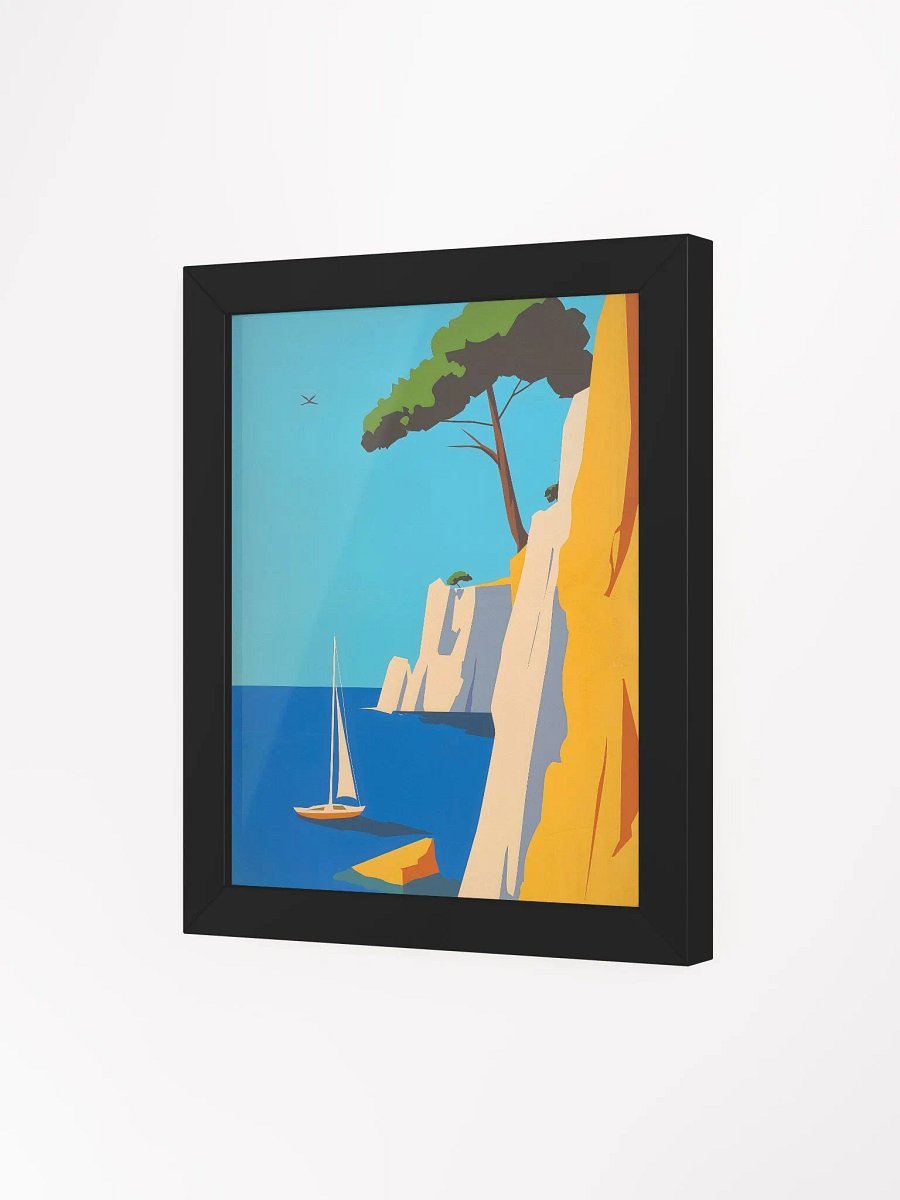 Framed Poster of a Sailboat by Yellow Cliff product image (3)