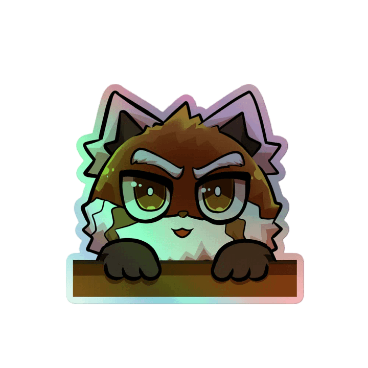 Holographic Peak Sticker product image (2)