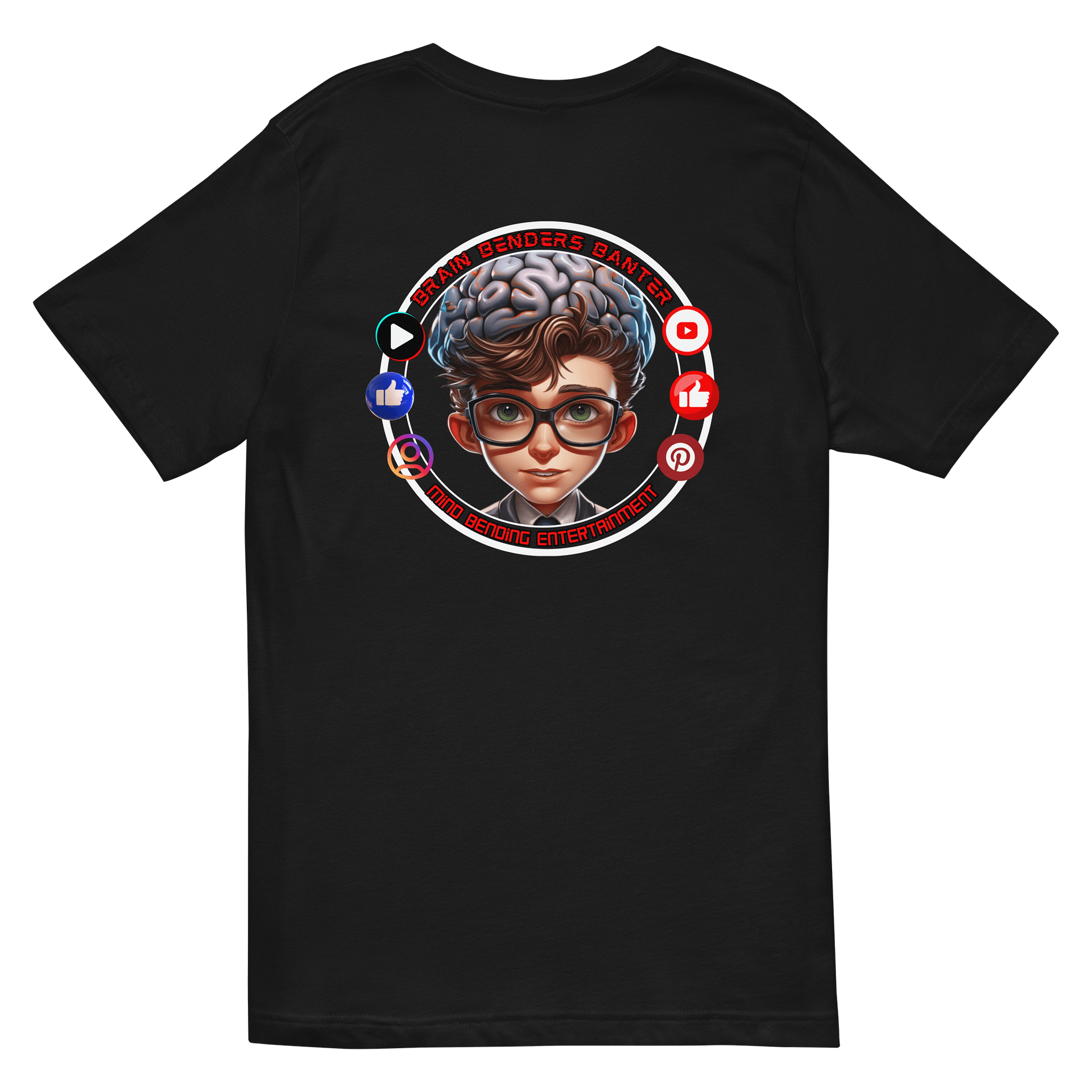 Moonlit Gnome V-Neck Tee product image (6)