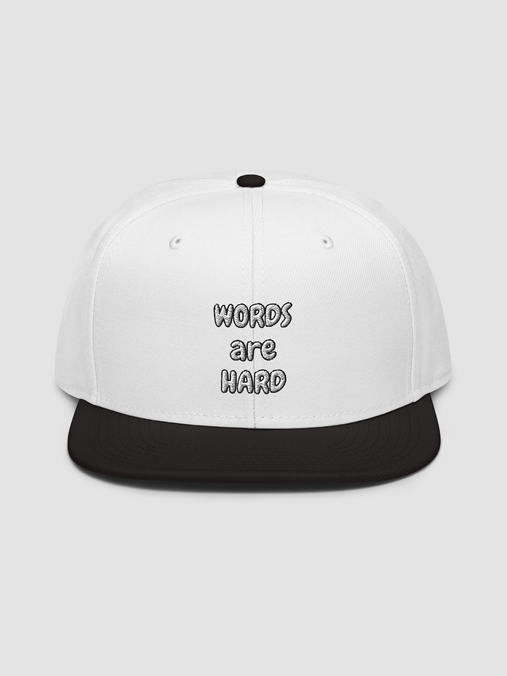 Words are Hard Hat product image (1)