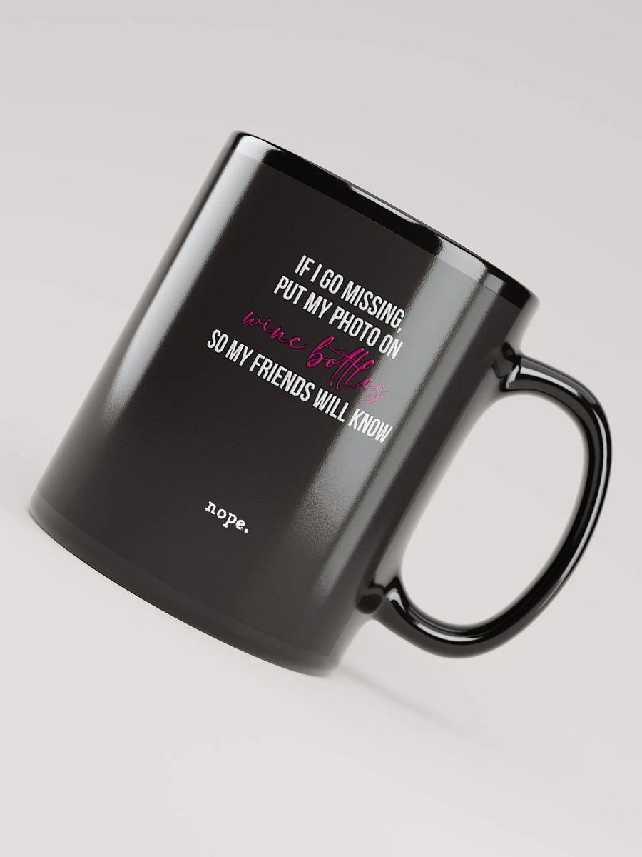 nope. resolute - wine mug product image (7)