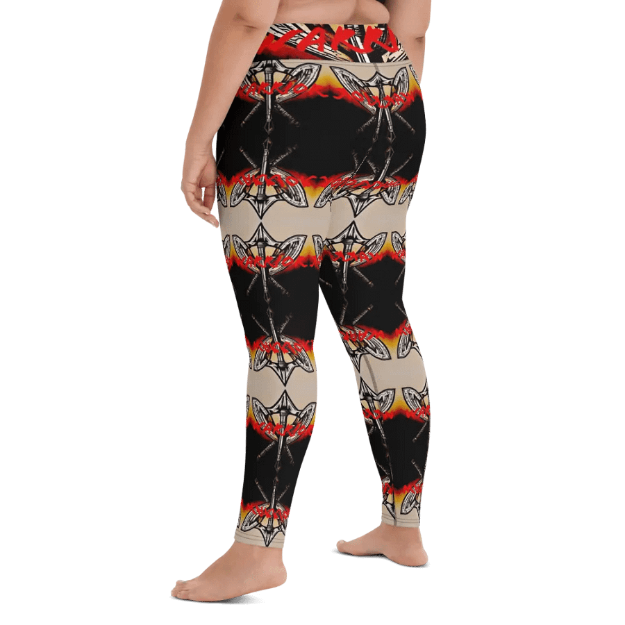 Symmetrical Moth All-Over Yoga Leggings product image (11)