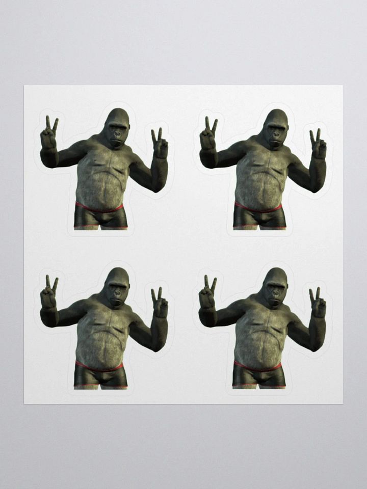Big Dreamers Gorilla 4 Sticker Sheet product image (1)