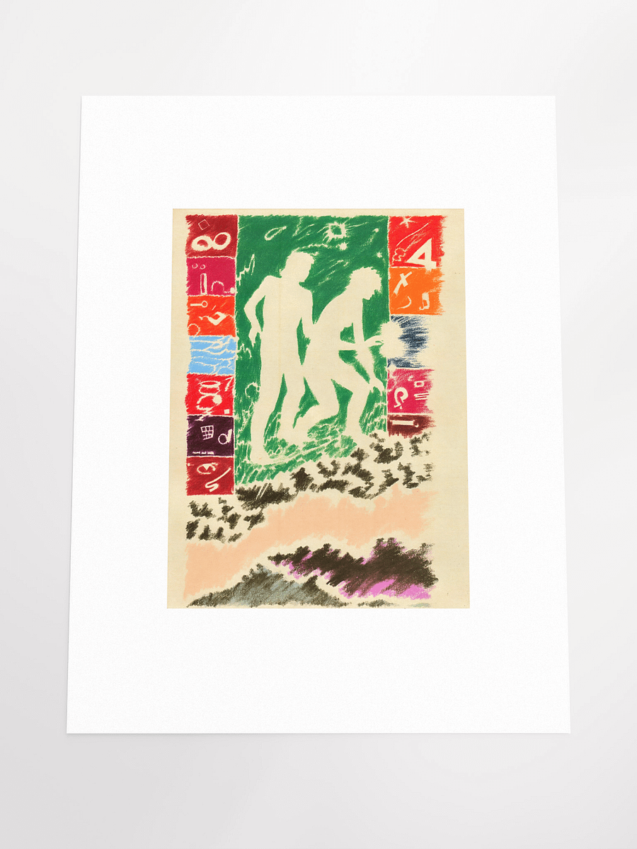 Couple in Green 02.05.90 print product image (5)