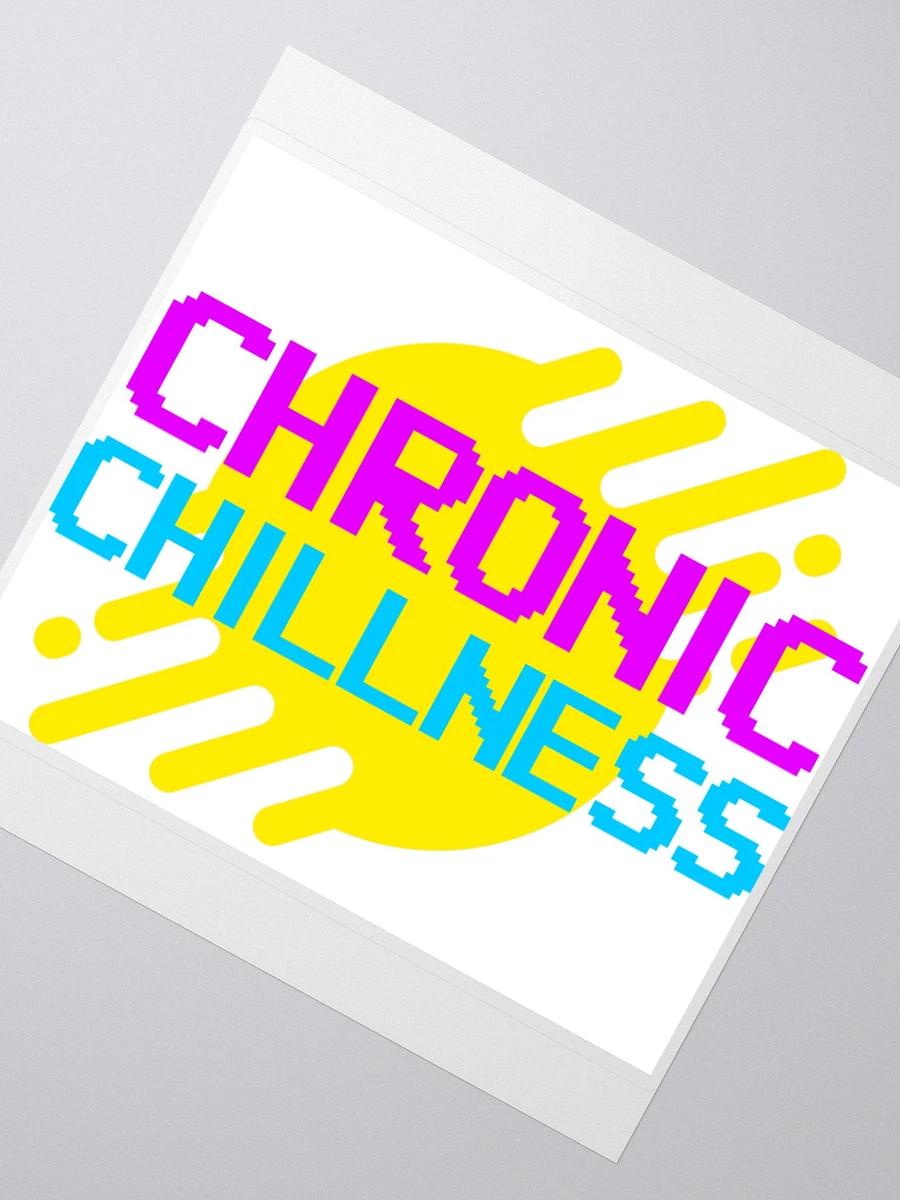 Chronic Chillness bubble free stickers product image (2)