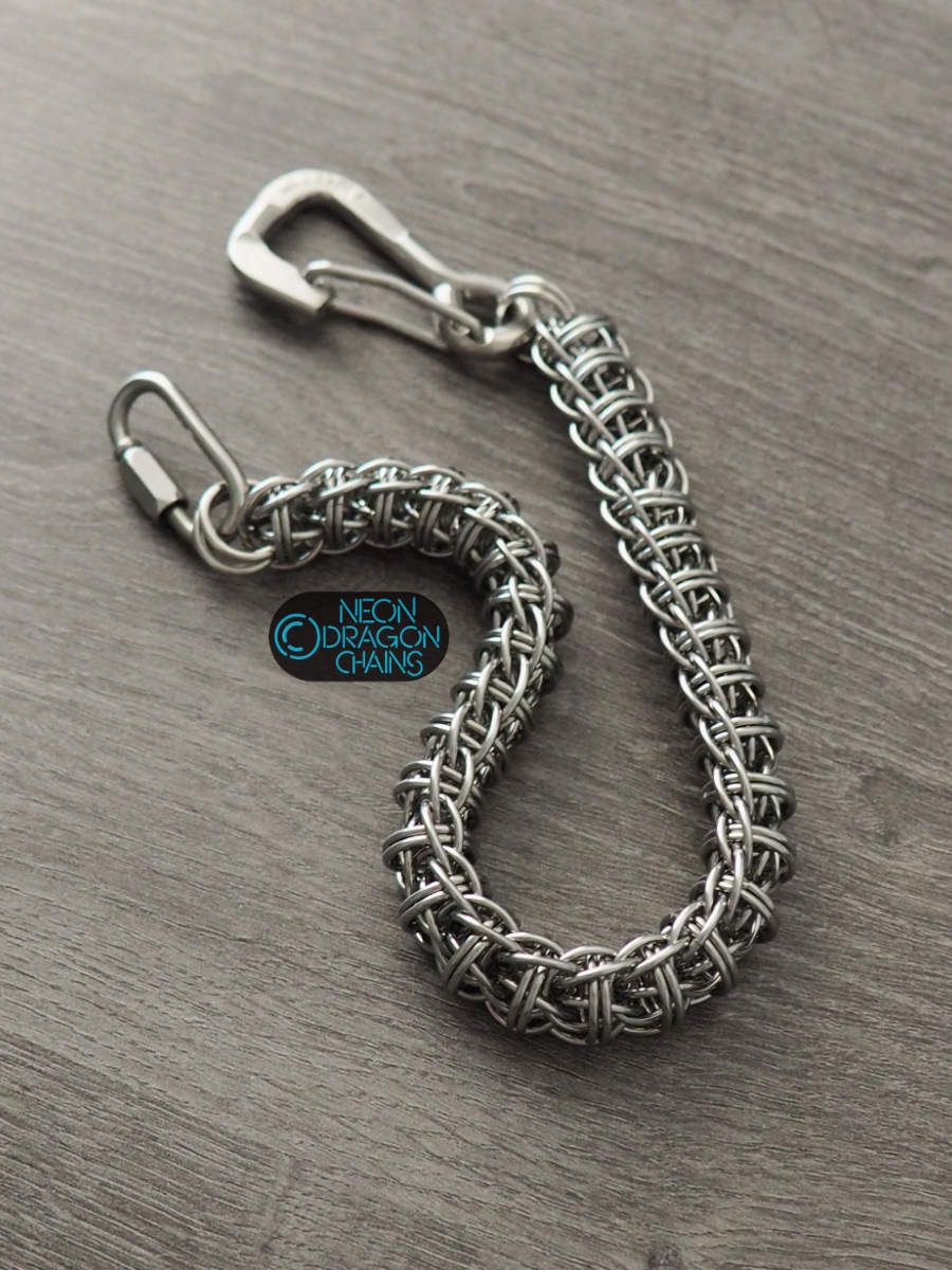 Fire Wyrm Wallet Chain / OOAK product image (4)