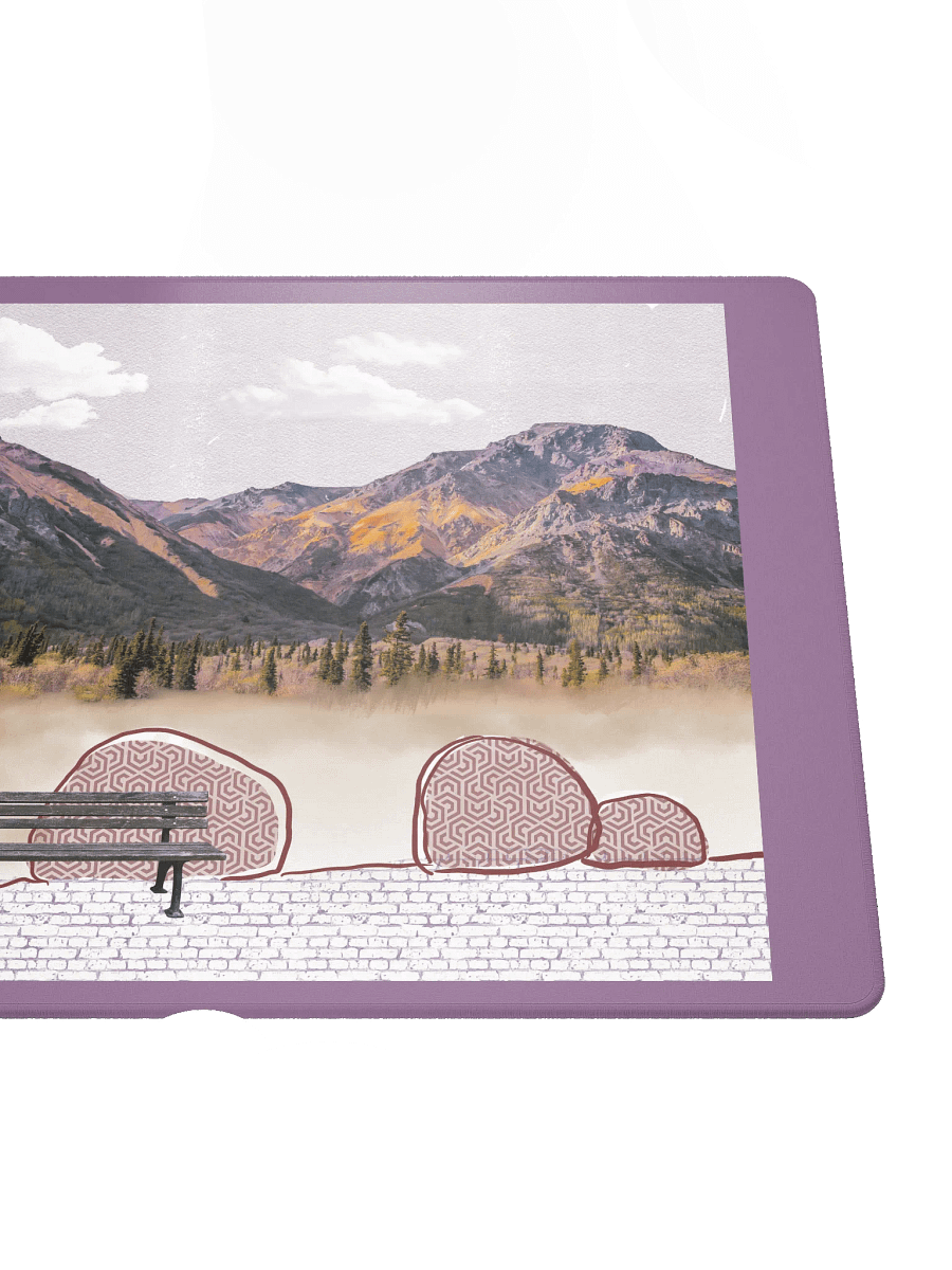 Purple Mountains Gaming Mouse Pad product image (5)