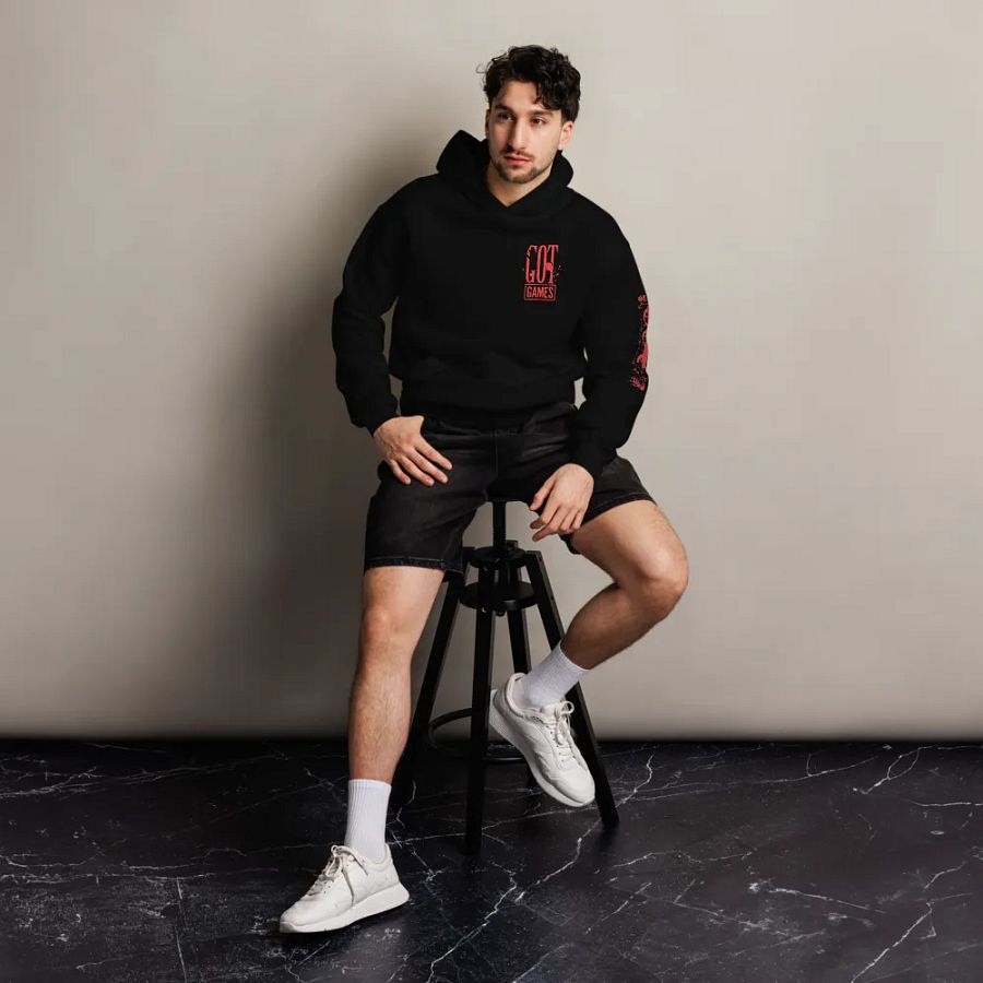 G.O.T OVER-SIZED HORROR HOODIE product image (5)