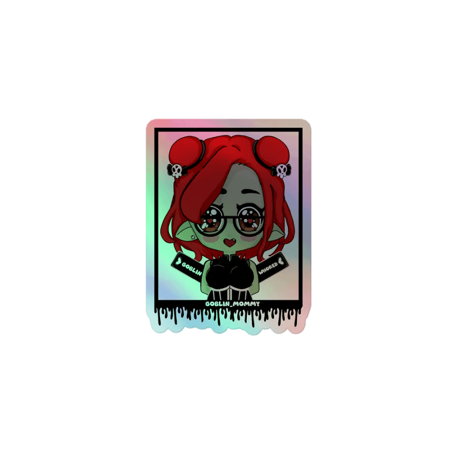 Black Blood Goblin Whored Sticker product image (1)