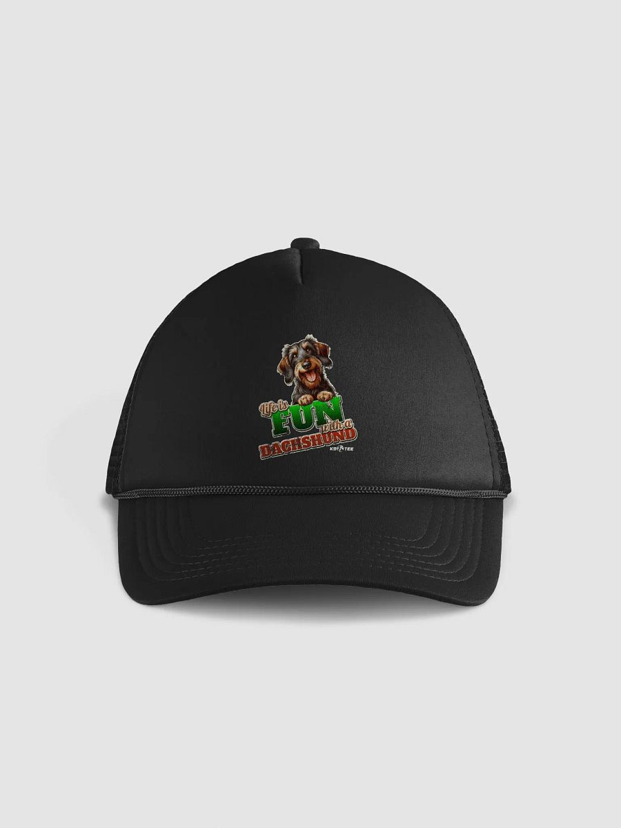 Fun Dachshund Foam Trucker Hat product image (2)