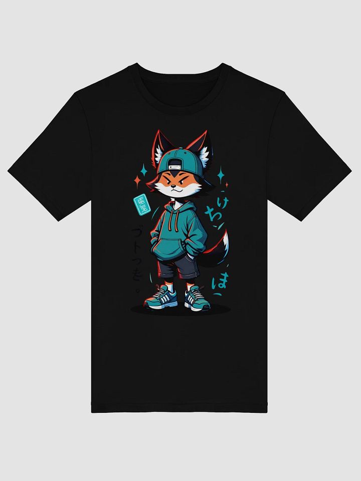 Confident Fox Teal Hoodie T-Shirt product image (2)